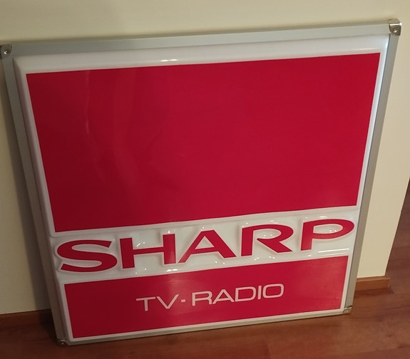 Sharp TV RADIO valomainos