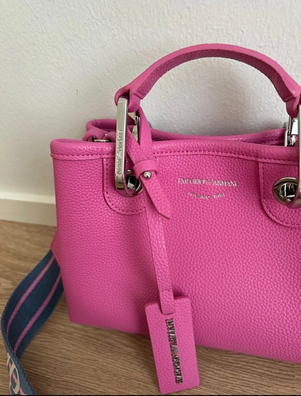 Emporio Armani pinkki laukku