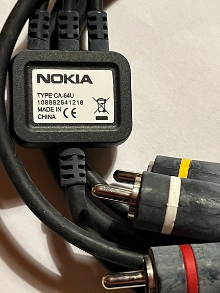 Nokia CA-64U AV-kaapeli puhelimelle