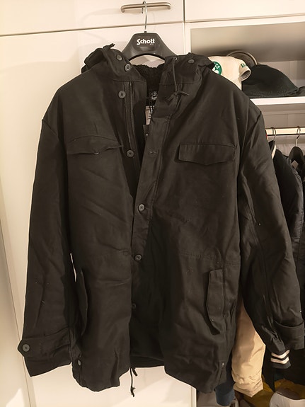 Uusi brandit bw mitt futter parka takki
