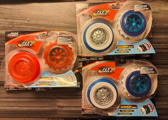 Fly Wheels renkaat 3 pakettia