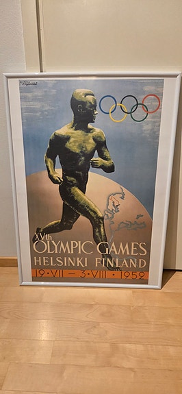 Paavo Nurmi taulu