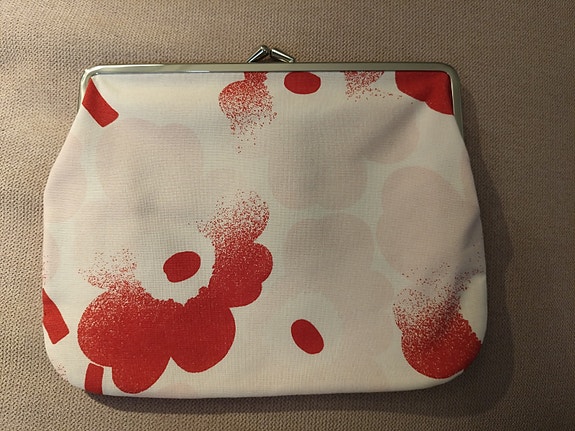 Marimekko Puolikas kukkaro Mini Unikko Häivähdys