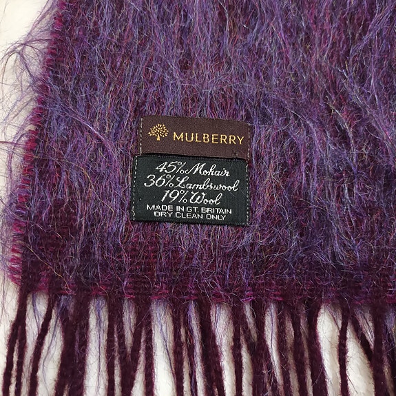 MULBERRY mohair huivi uusi