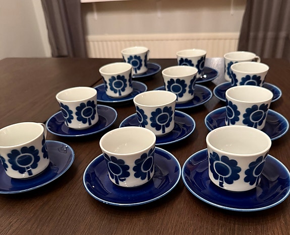 Arabia Miranda Coffee cup with sacuer