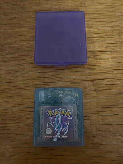 Pokemon Crystal Version Nintendo Game Boy Color