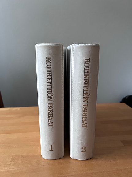 Kotikeittiön parhaat vintage keittokirjakansiot 1–2