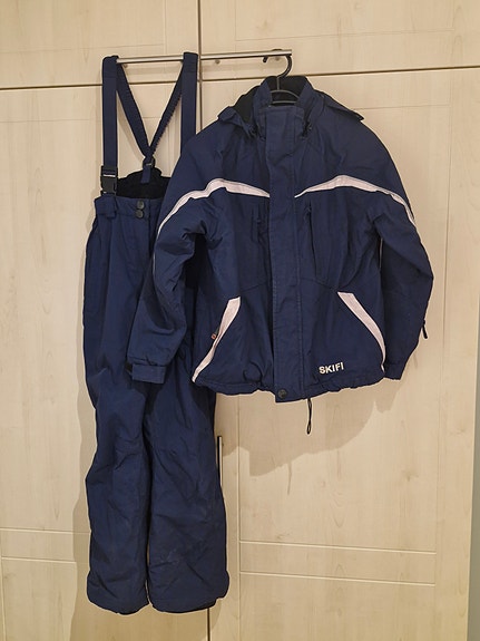 Skifi toppapuku (takki+housut) koko 140