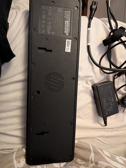 HP 2013 UltraSlim Dock Station -telakointiasema, musta