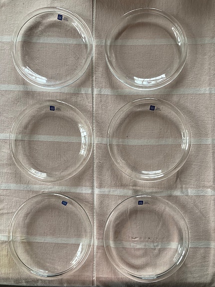 Arabia Luna lasilautaset 6 kpl