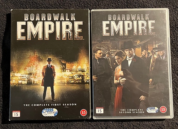 Boardwalk Empire kaudet 1–2 DVD