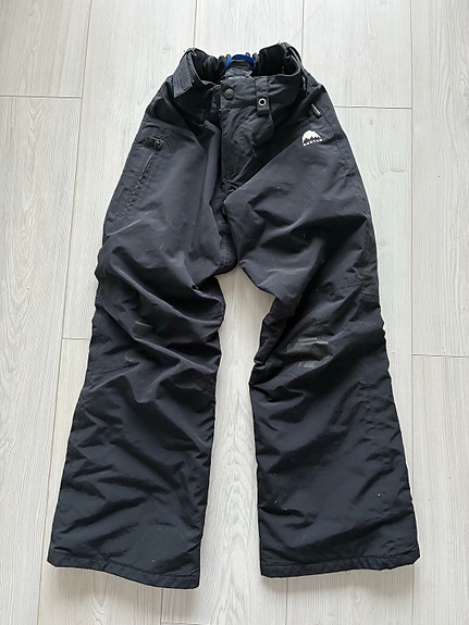 Burton lasten housut 146 musta polyesteri unisex