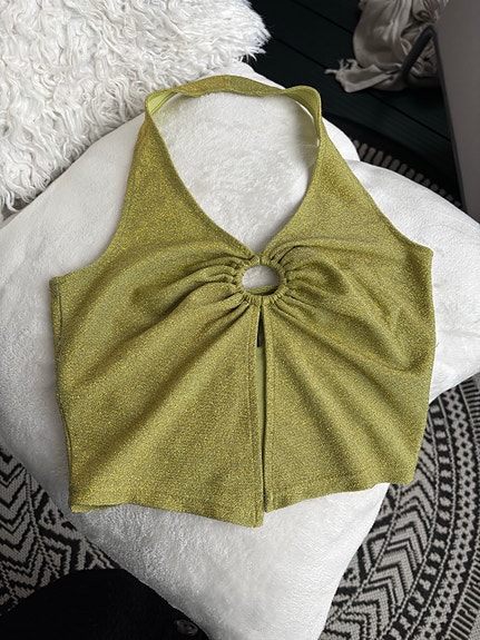 H&M halterneck-toppi