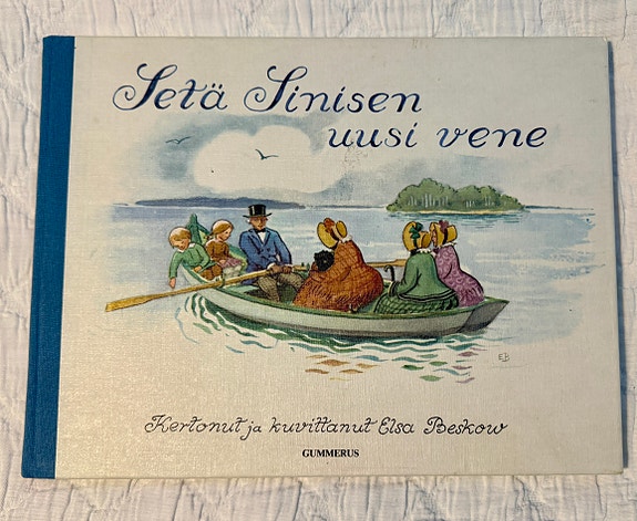 Elsa Beskow: Setä Sinisen uusi vene