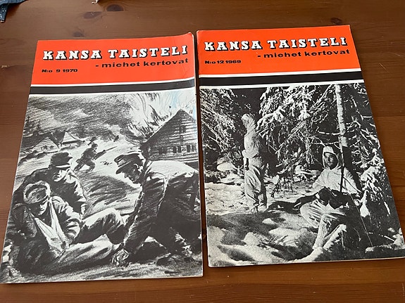 Kansa taisteli -lehdet 12/1969 ja 9/1970