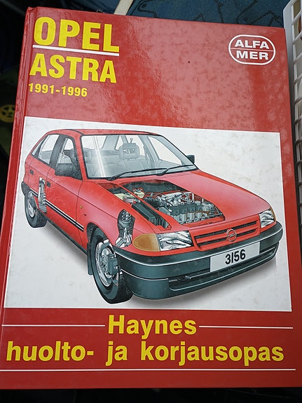 Haynes Opel Astra 1991–1996 huolto- ja korjausopas