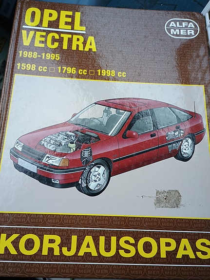 Opel Vectra korjausopas 1988–1995 Suom kiel