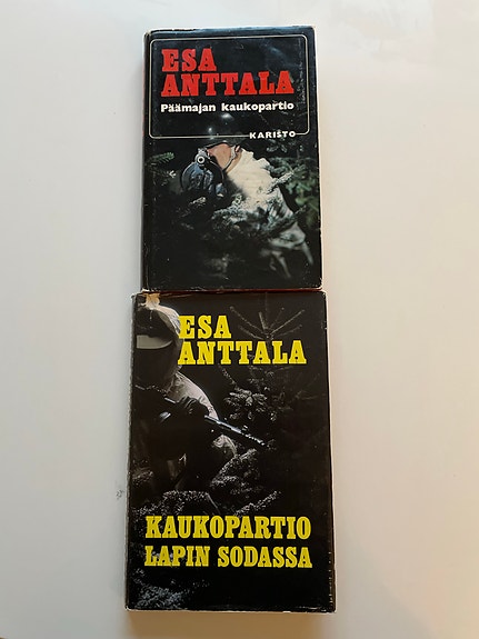 Esa Anttala, kirjat Suomen sodasta.