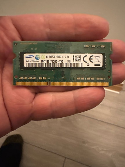 Samsung M471B5173QH0-YK0 DDR3 SO-DIMM RAM-muisti 4 GB 1600 MHz
