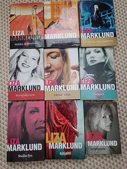 Yhdeksän Liza Marklund kirjaa