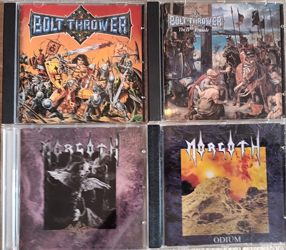 BOLT  THROWER/MORGOTH CD:t