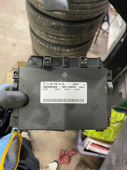 W211 automaatti vaihteiston ohjainlaite egs52
