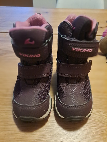 Viking lasten talvikengät koko 23 violetti