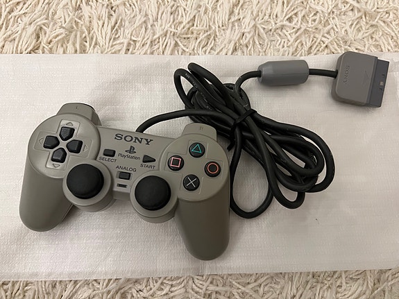 PS1 PlayStation 1 Ohjain Harmaa Sony