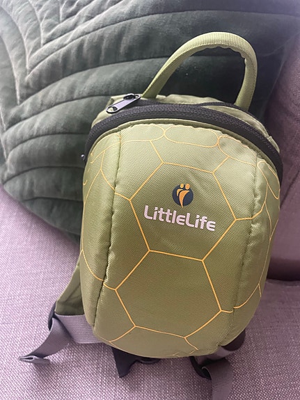 LittleLife lasten reppu kilpikonna vihreä
