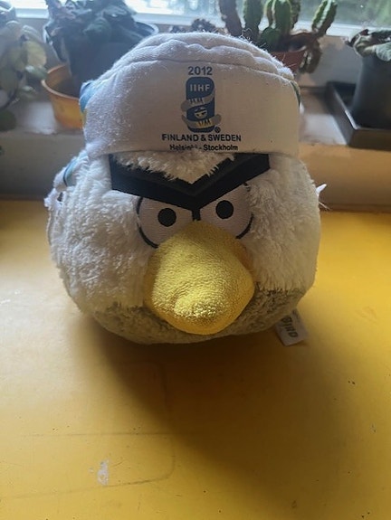 Angry birds Hockey bird MM-kisamaskotti 2012.