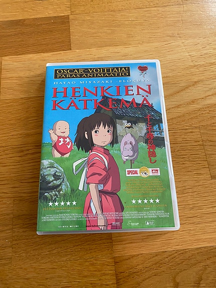Henkien kätkemä dvd