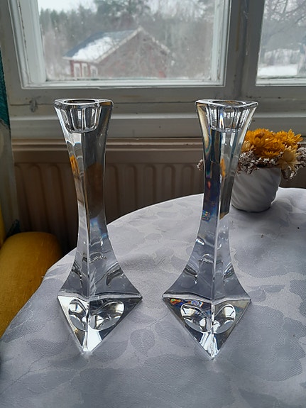 Kristalli kynttilänjalat