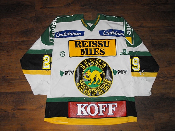 Tampereen Ilves Game worn pelipaita #29 Petri Kokko 1995-1996