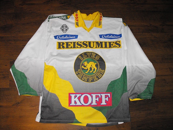 Tampereen Ilves Game worn pelipaita #44 1996-1997
