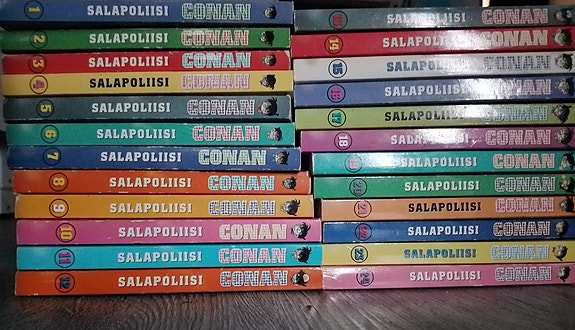 Salapoliisi Conan Mangat 1-24