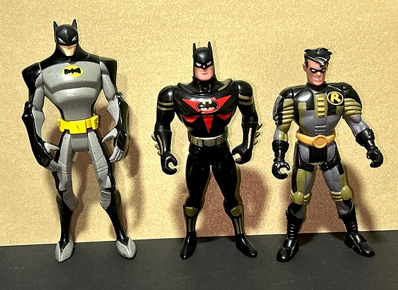 Batman ja Robin figuurit