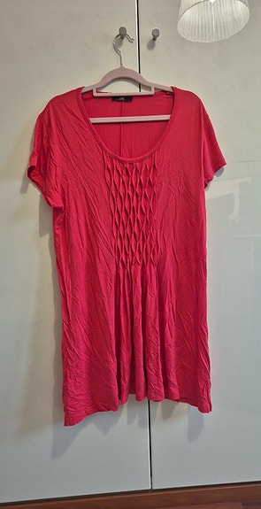 Naisten mekko koko 44 pinkki NP /tunika