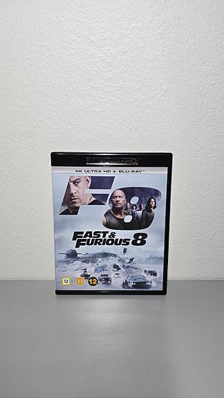 Fast and furious 8 4K + blu ray