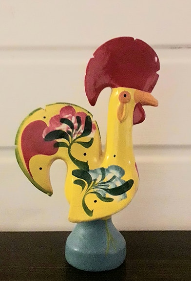 Portugalilainen kukko Good luck rooster