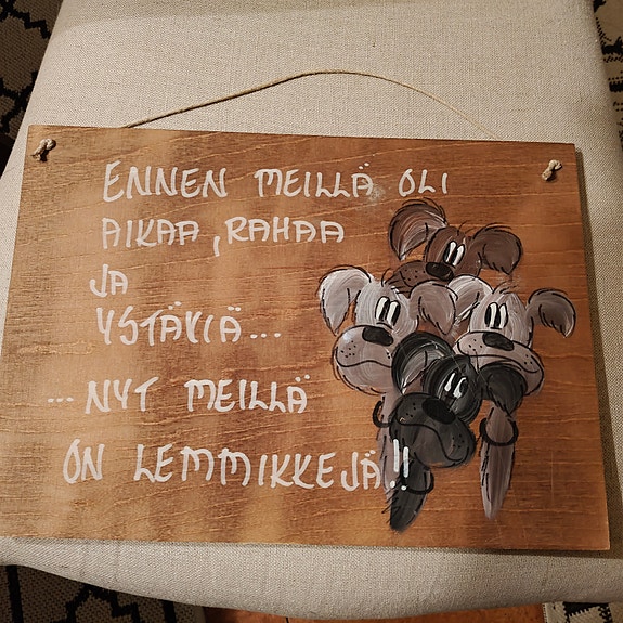 Ihana tekstitaulu