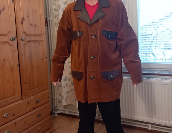 Ruskea mokkatakki