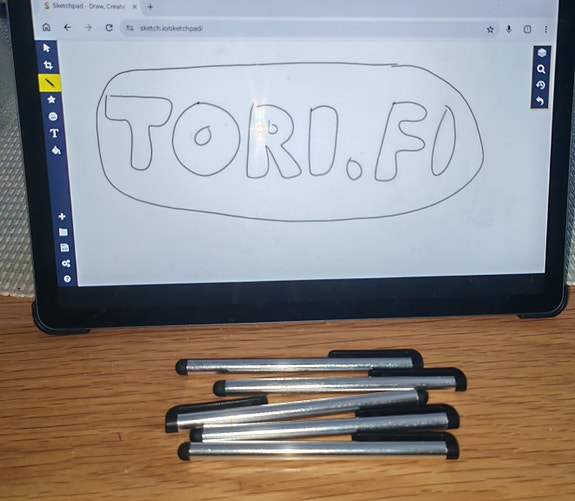 5 x stylus kyniä 1€ / kpl