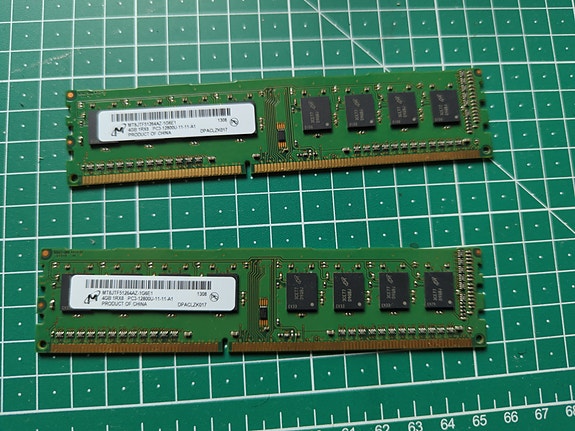 8Gb 2x4Gb of DDR3 1600MHz Ram