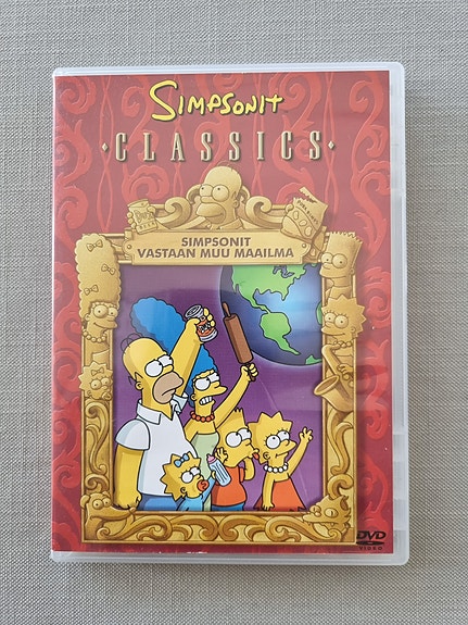 DVD Simpsonit vastaan muu maailma