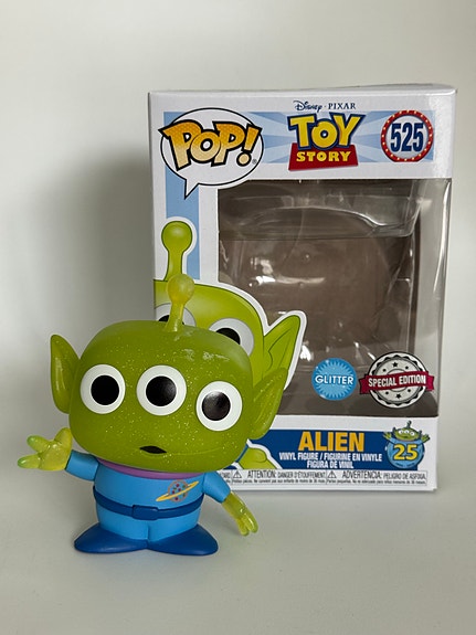 Funko Pop! Disney Pixar Toy Story Alien -figuuri Special edetion glitter