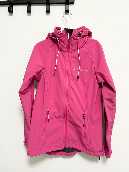 Peak Performance pinkki softshell-takki XS