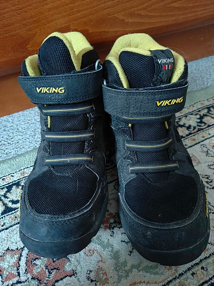 Viking lasten kengät koko 34 musta
