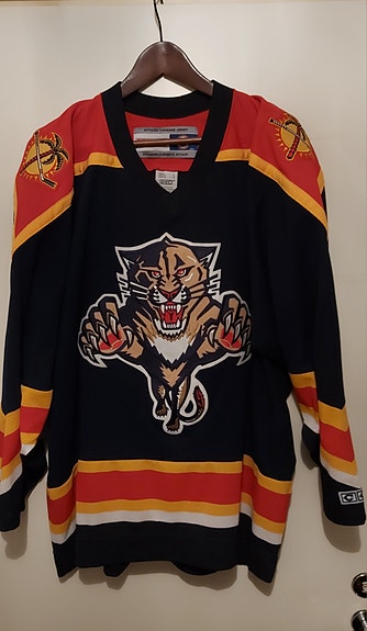 NHL Florida Panthers pelipaita/fanipaita ja lippis