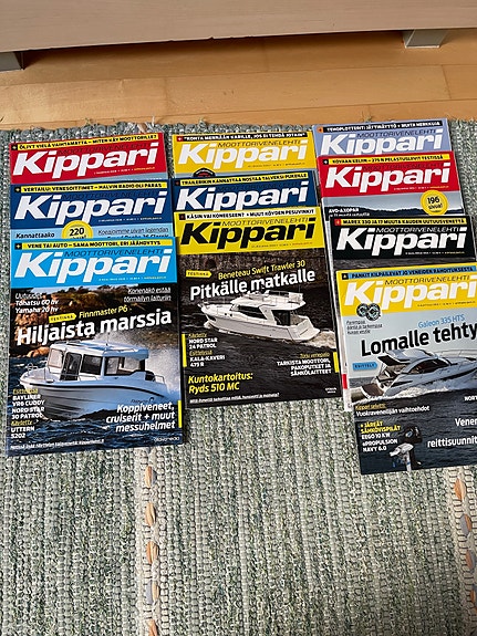 Kippari, veneilylehtiä