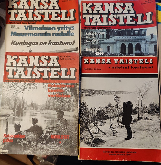 Kansa taisteli lehtiä